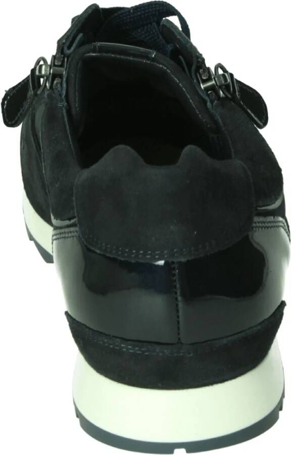 Hassia Blauwe Sportieve Lage Damesschoenen