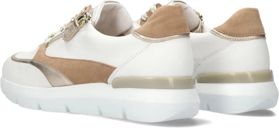 Hassia Bordeaux Dames Sneakers Leer Camel