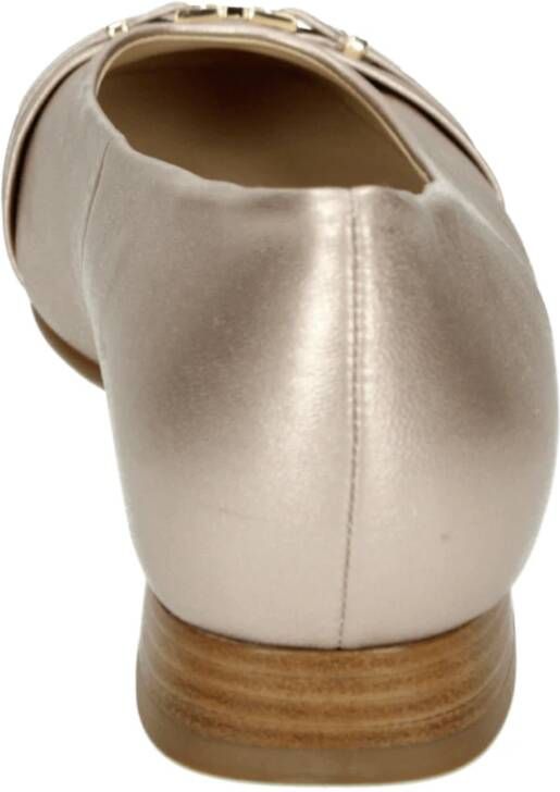Hassia Brons Ballerina met Uitneembaar Voetbed