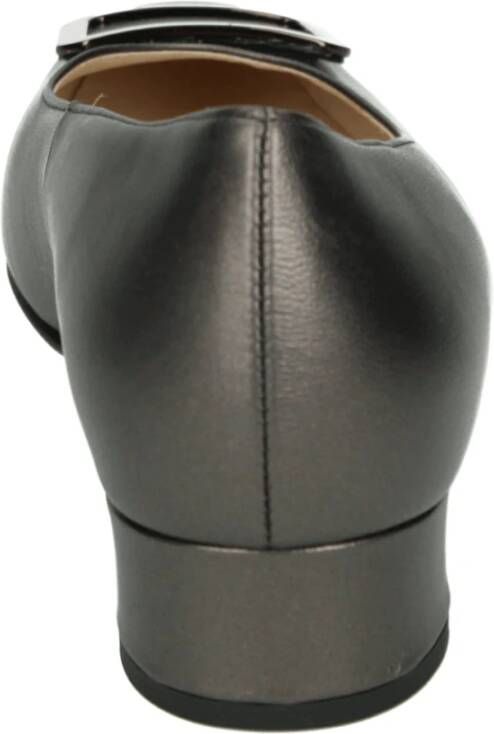 Hassia Bronzen Leren Pumps met Uitneembaar Voetbed