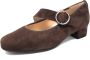Hassi-A Hassia -Dames bruin donker pumps & hakschoenen - Thumbnail 4