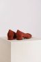 HASSIA Elegante Suède Pump met Gesp Detail Red Dames - Thumbnail 2