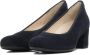 Hassi-A Hassia Dames Pumps Damesschoenen Suède Geen hoogte 2 cm 304902 Blauw - Thumbnail 6