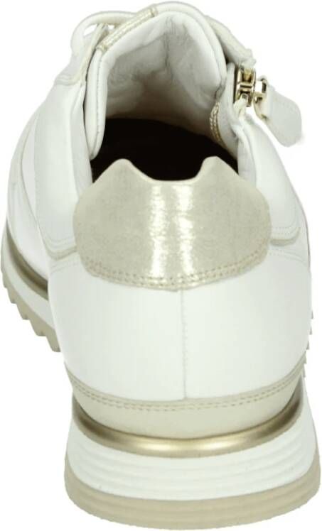 Hassia Sportieve lage damessneakers wit