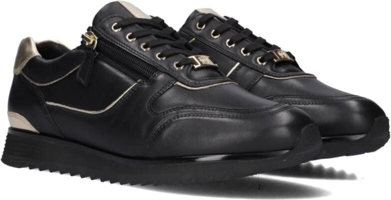 Hassia Zwarte Porto Dames Lage Sneakers