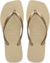 Havaianas Women's Slim Square Sandalen beige - Thumbnail 5