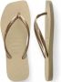 Havaianas Women's Slim Square Sandalen beige - Thumbnail 7