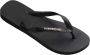 Havaianas Hav. Logo Metallic 41 42 Flip-flops Black Dames - Thumbnail 3