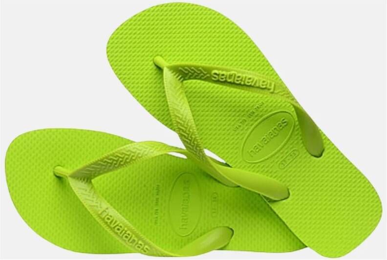 Havaianas Lime Top Sandalen Green Heren