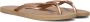 HAVAIANAS Teenslippers Dames Slim Logo Metallic Maat: 35 36 Materiaal: Rubber Kleur: Bruin - Thumbnail 8