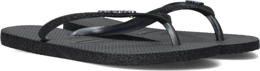Havaianas Slim Sparkle II Dames Slippers Black Dames