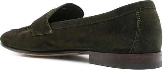 Henderson Baracco Bosgroene Leren Penny Slot Schoenen