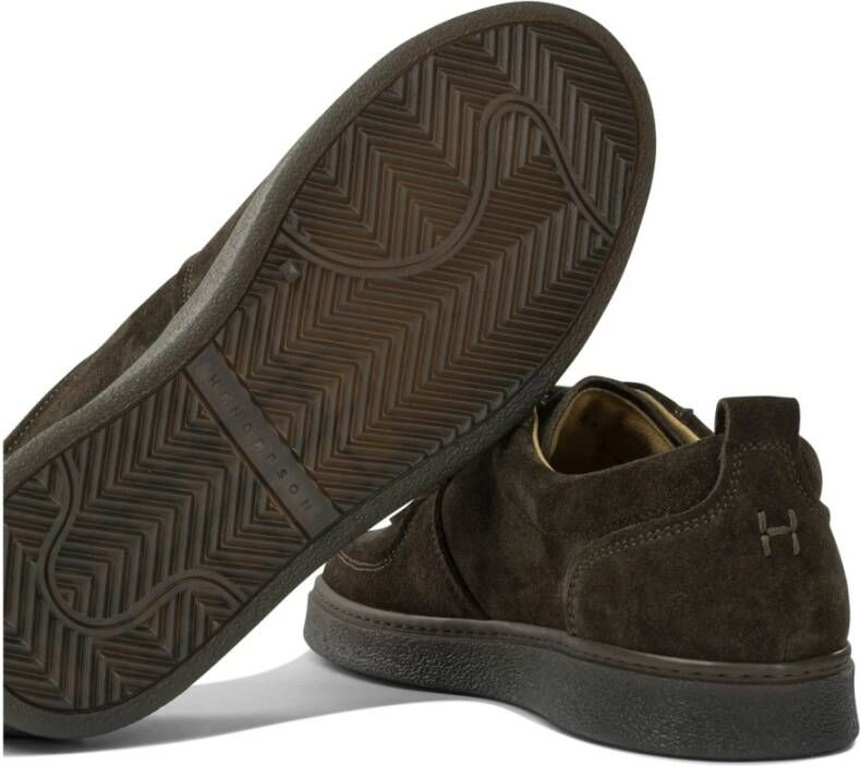 Henderson Baracco Bruine Sneakers Levante Stijl
