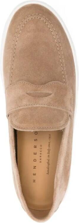 Henderson Beige Suède Loafers Casual Flats