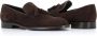 Henderson Bruine Suède Kwast Loafers Brown Heren - Thumbnail 2