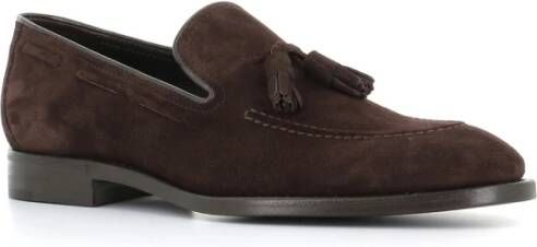 Henderson Bruine Suède Kwast Loafers Brown Heren