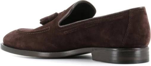 Henderson Bruine Suède Kwast Loafers Brown Heren