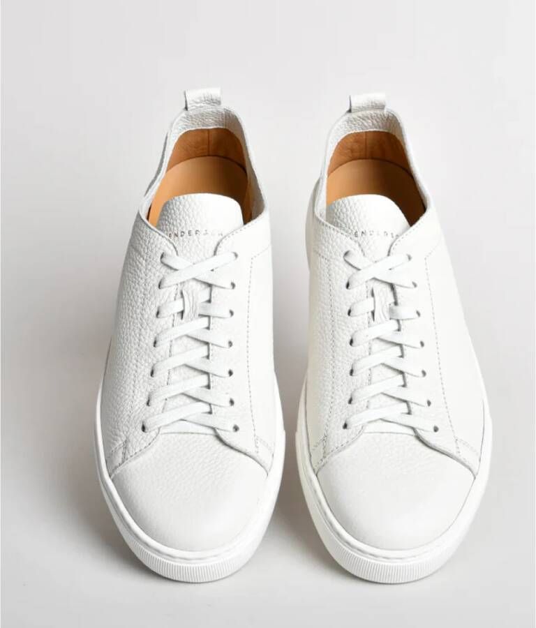 Henderson Iconische witte hertenhuid sneakers
