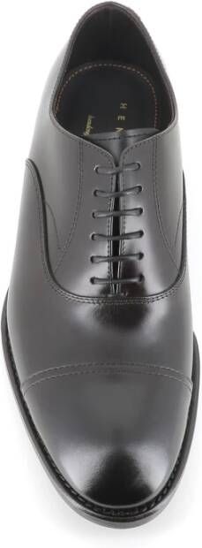 Henderson Klassieke Bruine Oxford Platte Schoenen