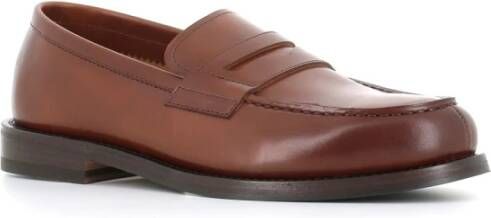 Henderson Mocassino Baracco Leren Sandalen Brown Heren