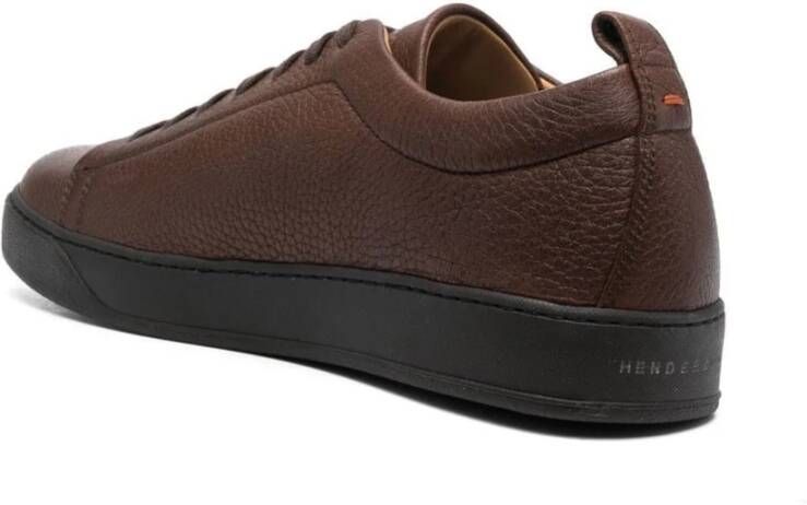 Henderson Sneakers Bruin Heren