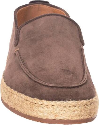 Henderson Suède Espadrilles met Jute Rand