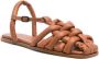 Hereu Gewatteerde visser sandaal Brown Dames - Thumbnail 3