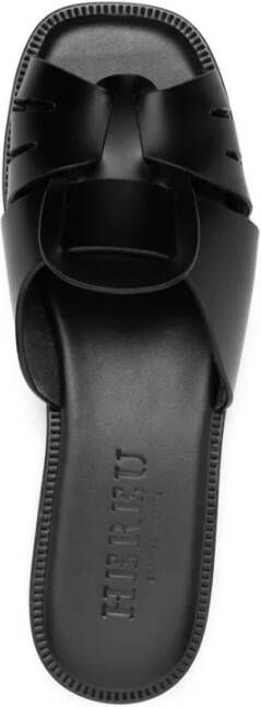 Hereu Vierkante Slide Sandalen