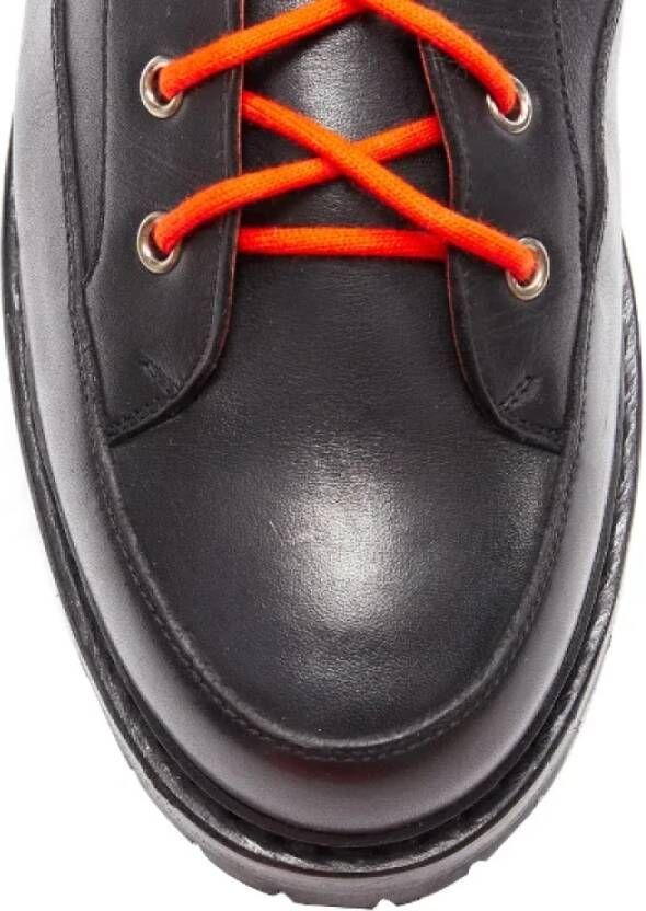 Hermès Vintage Pre-owned Leather boots Black Heren
