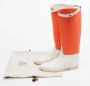 Hermès Vintage Pre-owned Leather boots Orange Dames - Thumbnail 9