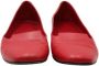Hermès Vintage Pre-owned Leather flats Red Dames - Thumbnail 3