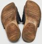 Hermès Vintage Pre-owned Leather sandals Black Dames - Thumbnail 6