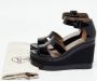 Hermès Vintage Pre-owned Leather sandals Black Dames - Thumbnail 9