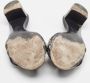 Hermès Vintage Pre-owned Leather sandals Black Dames - Thumbnail 6