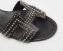 Hermès Vintage Pre-owned Leather sandals Black Dames - Thumbnail 7