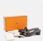 Hermès Vintage Pre-owned Leather sandals Black Dames - Thumbnail 9