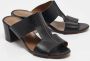 Hermès Vintage Pre-owned Leather sandals Black Dames - Thumbnail 3
