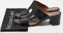 Hermès Vintage Pre-owned Leather sandals Black Dames - Thumbnail 8