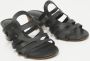 Hermès Vintage Pre-owned Leather sandals Black Dames - Thumbnail 4