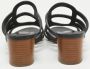 Hermès Vintage Pre-owned Leather sandals Black Dames - Thumbnail 5