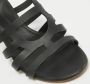 Hermès Vintage Pre-owned Leather sandals Black Dames - Thumbnail 7