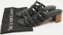 Hermès Vintage Pre-owned Leather sandals Black Dames - Thumbnail 9