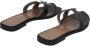 Hermès Vintage Pre-owned Leather sandals Black Dames - Thumbnail 3