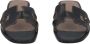 Hermès Vintage Pre-owned Leather sandals Black Dames - Thumbnail 4