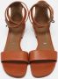 Hermès Vintage Pre-owned Leather sandals Brown Dames - Thumbnail 3