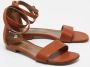 Hermès Vintage Pre-owned Leather sandals Brown Dames - Thumbnail 4