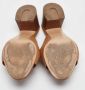 Hermès Vintage Pre-owned Leather sandals Brown Dames - Thumbnail 5