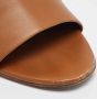 Hermès Vintage Pre-owned Leather sandals Brown Dames - Thumbnail 6