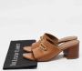 Hermès Vintage Pre-owned Leather sandals Brown Dames - Thumbnail 8