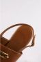 Hermès Vintage Pre-owned Leather sandals Brown Dames - Thumbnail 5